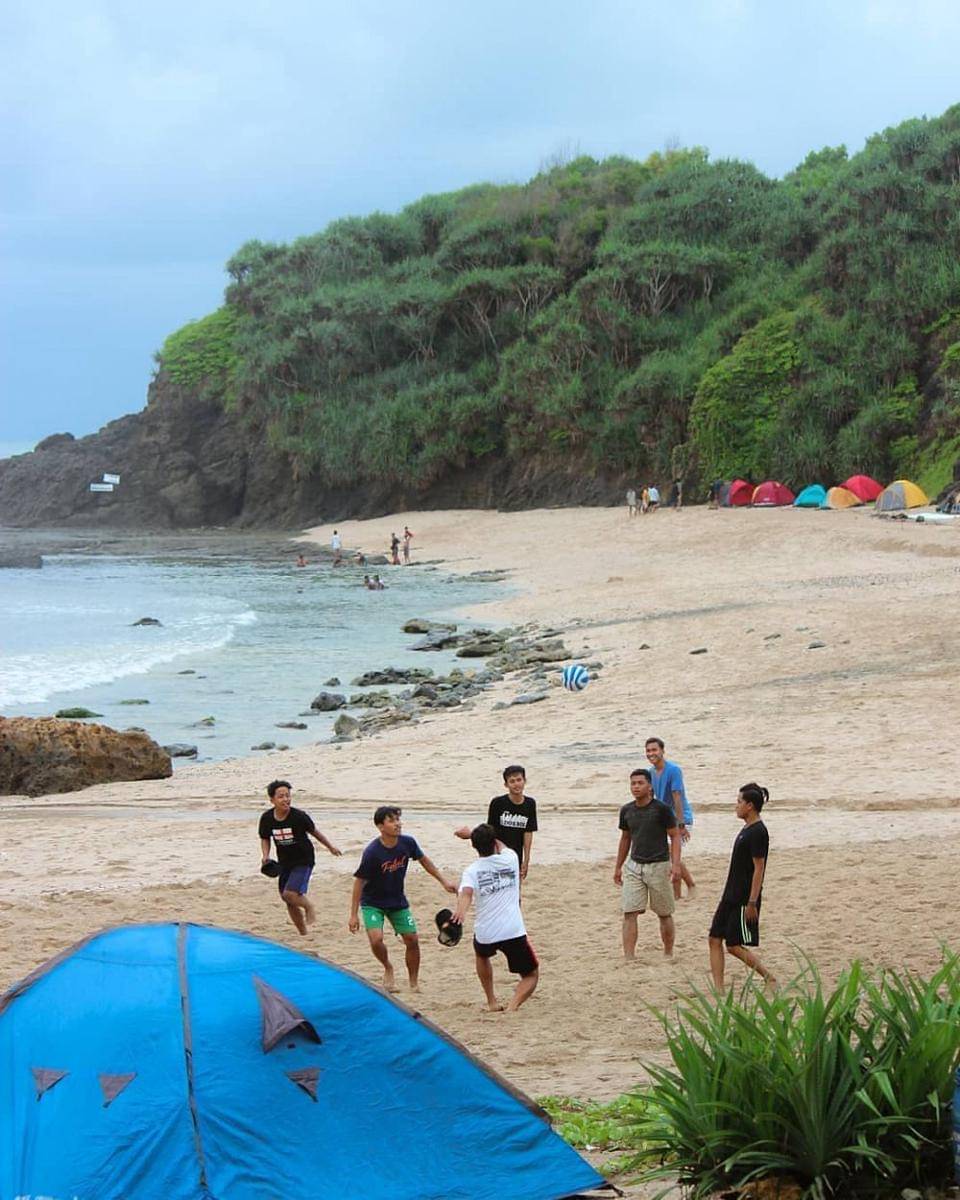 Potret Pantai Jungwok (instagram.com/djogjapunyacerita)