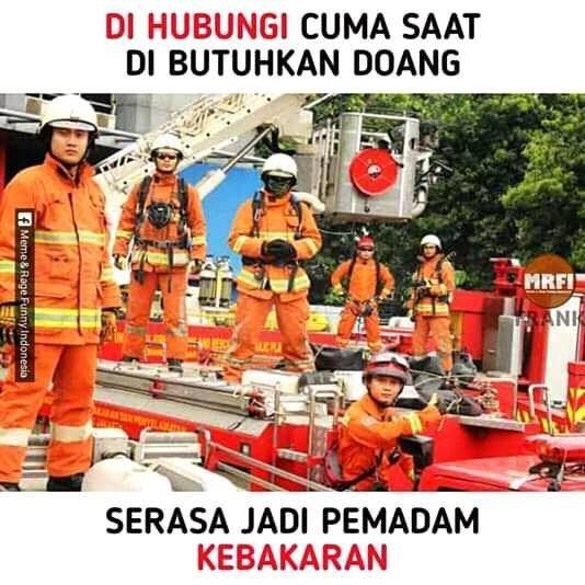 meme pemadam kebakaran (facebook.com/mrfi.id)