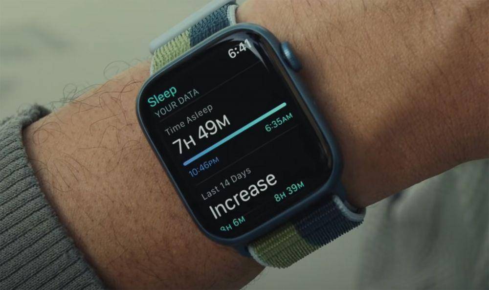 ilustrasi fitur kesehatan pada Apple Watch Series 7 (dailyadvent.com)