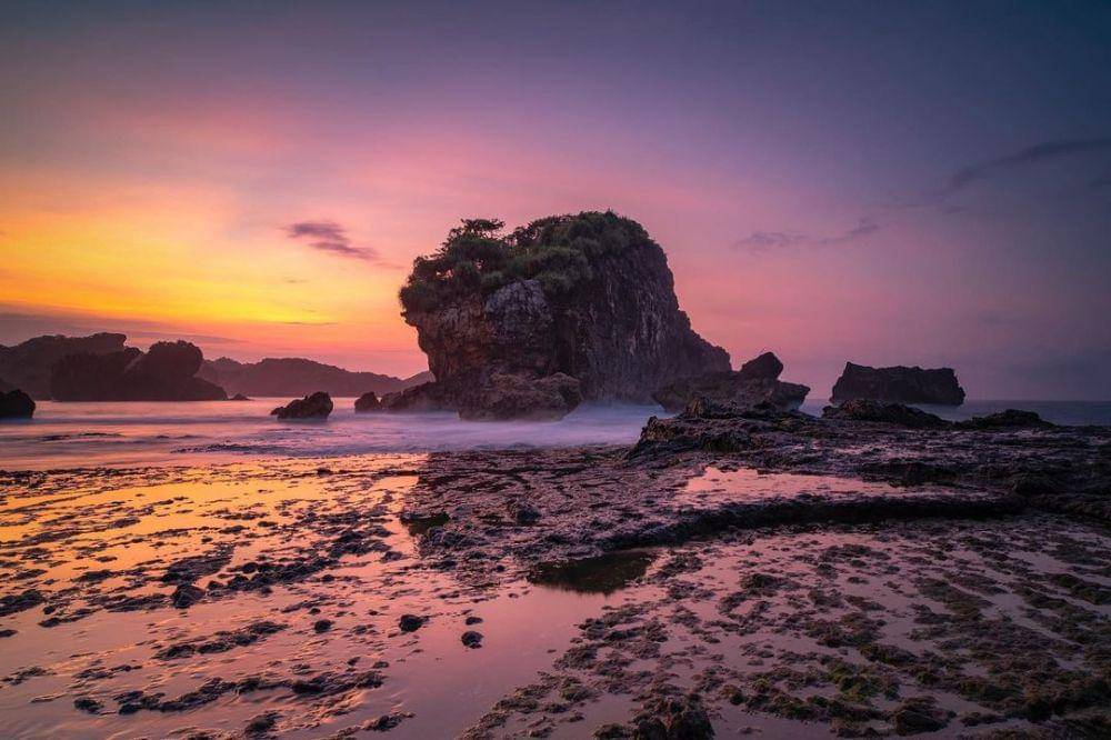 Potret Pantai Jungwok (instagram.com/nugrohoariee)
