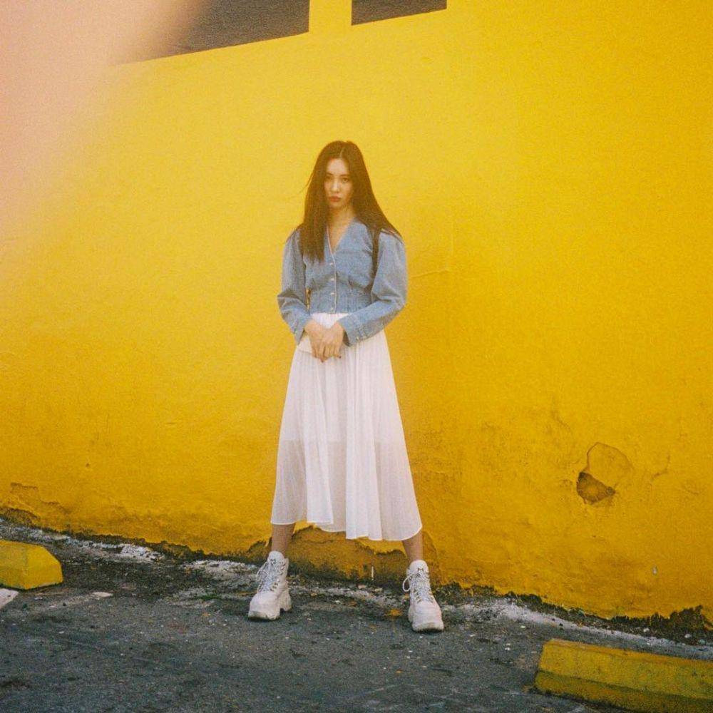 Bawahan rok ala Sunmi (instagram.com/miyayeah)