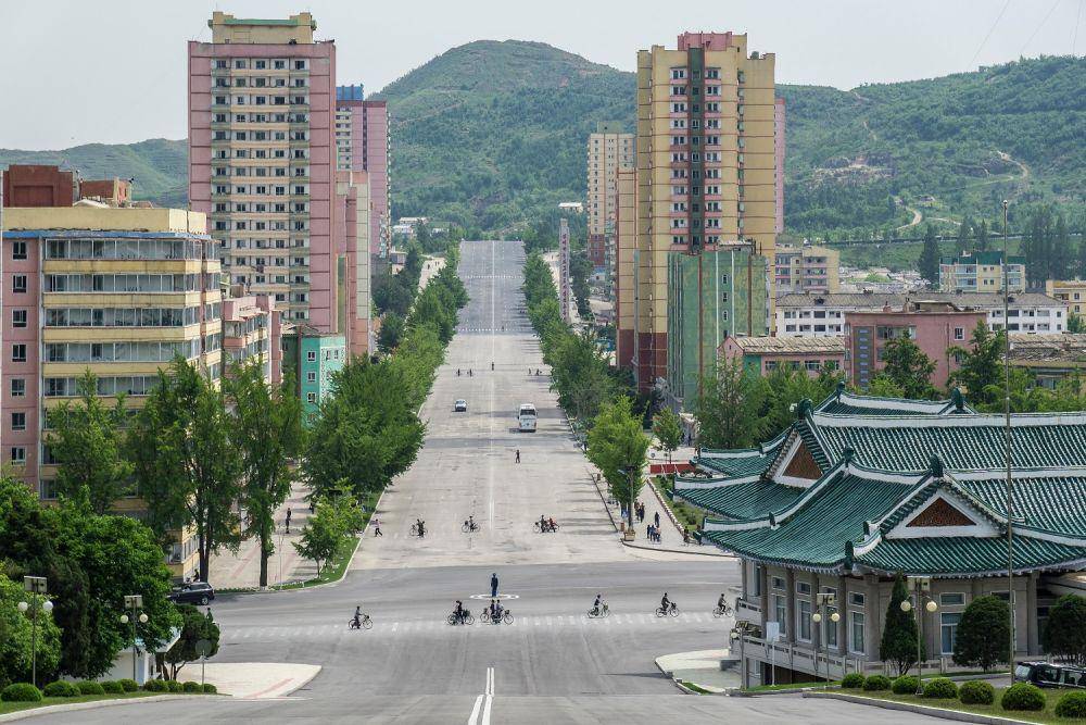 Wilayah perbatasan di Korea Utara yang sempat ditutup oleh pemerintah setempat. (dok. South China Morning Post)