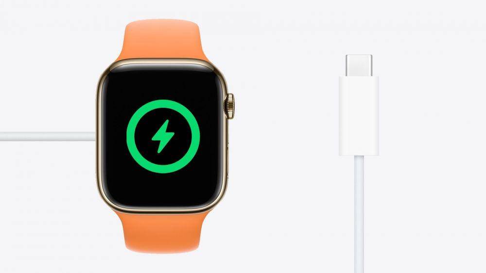 ilustrasi pengisian daya pada Apple Watch Series 7 (9to5mac.com)