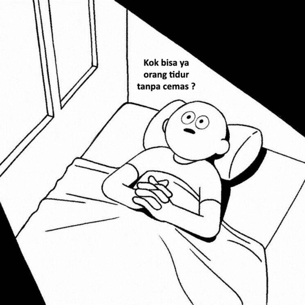 meme tidur (instagram.com/m.dailyinsight)