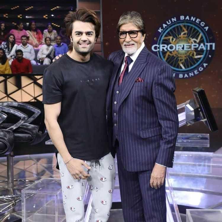 Maniesh dan Amitabh Bachchan (instagram.com/manieshpaul)