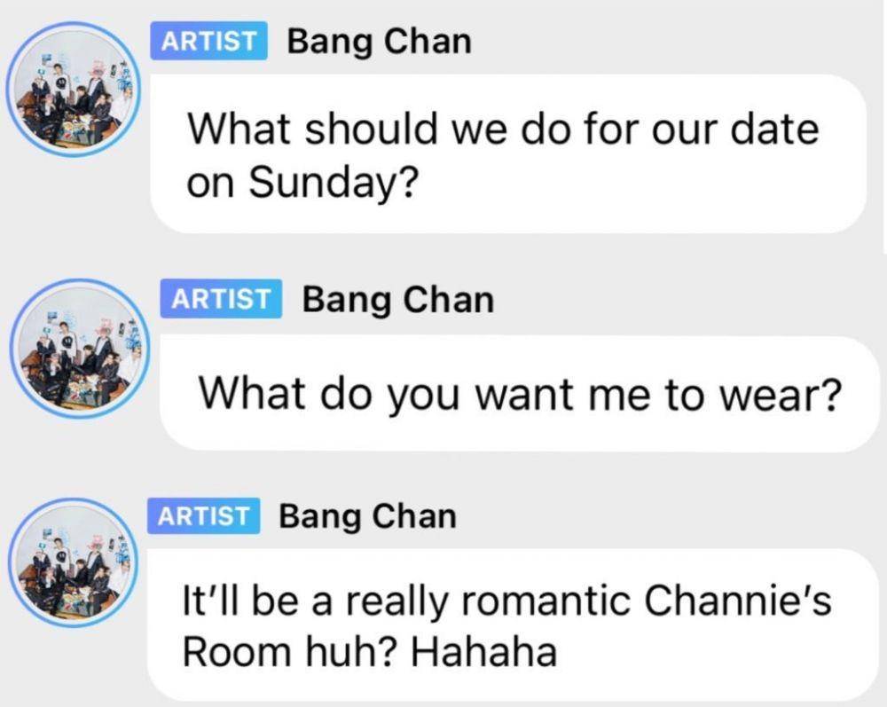 Tangkapan layar unggahan Bang Chan SKZ (twitter.com/ustadchen)