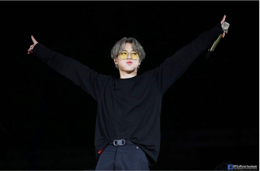 Jimin BTS saat di atas panggung (facebook.com/BTS (방탄소년단))