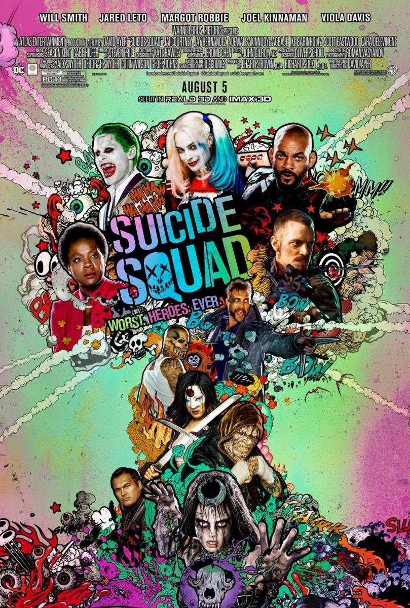 poster Suicide Squad (dok. Warner Bros. Pictures/Suicide Squad)