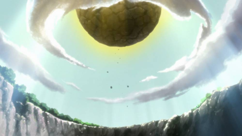 Pain menggunakan Chibaku Tensei. (dok. Crunchyroll/Naruto: Shippuden)