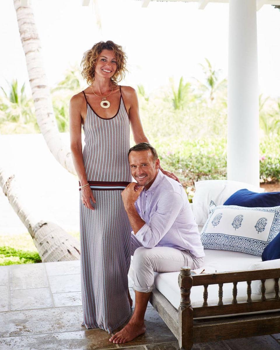 Faith Hill, Tim McGraw (architecturaldigest.com/William Abranowicz)