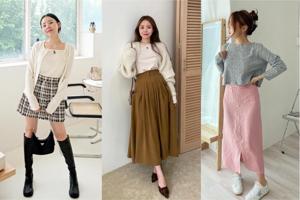9 Ide Mix and Match Rok ala Jung Jiwoo, Kakak J-Hope BTS yang Modis