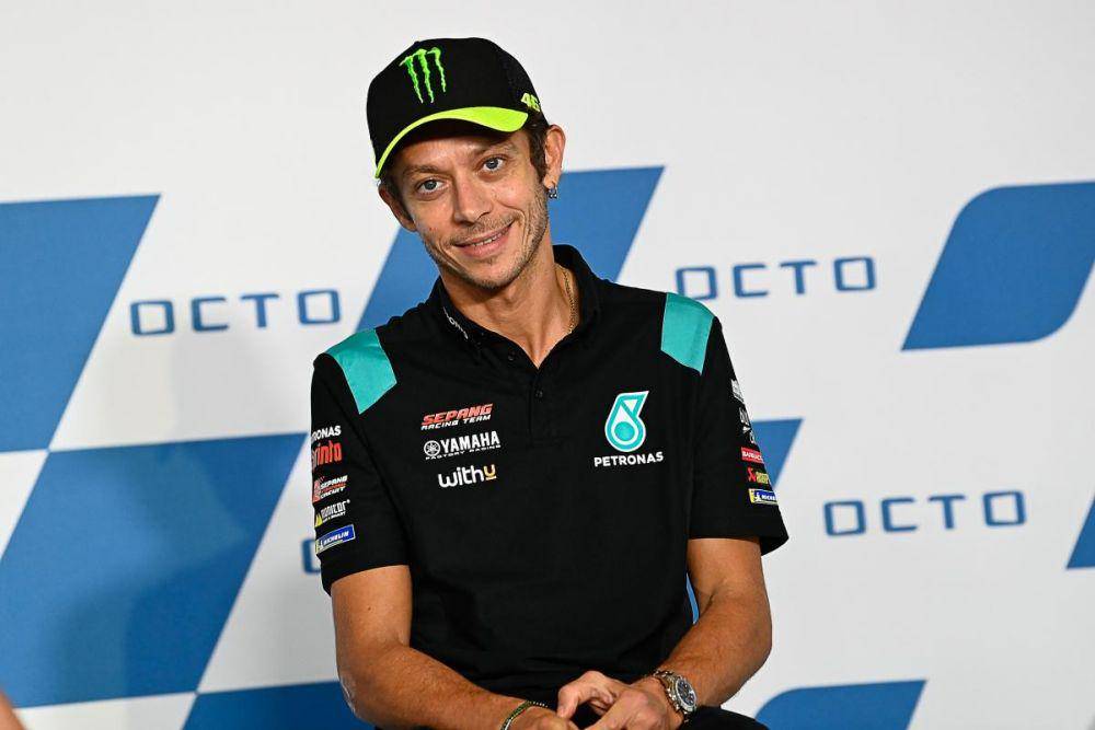 Valentino Rossi pada konferensi pers GP San Marino (motogp.com)