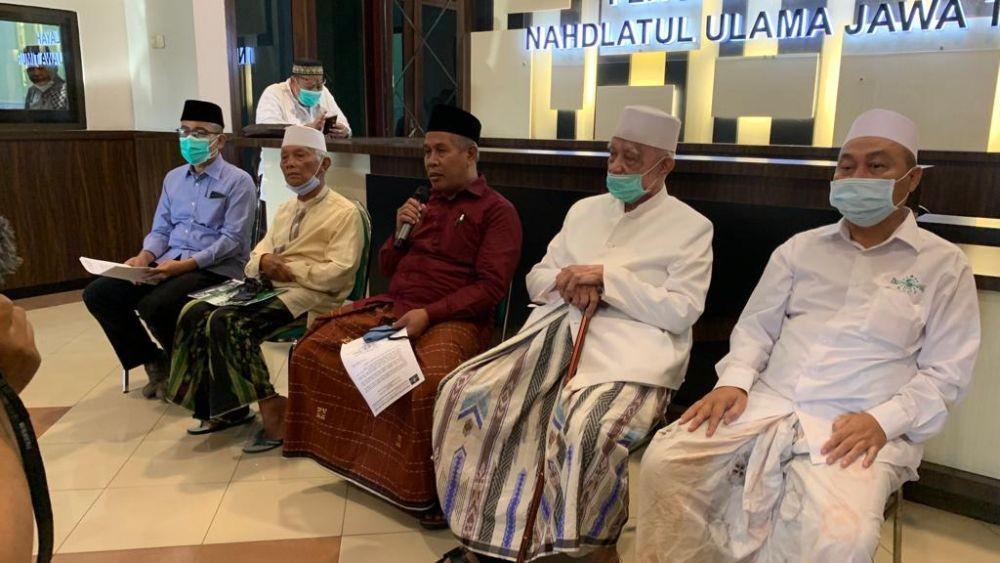 Konferensi pers PWNU Jatim soal sikap jelang Muktamar NU. Dok. Ist.