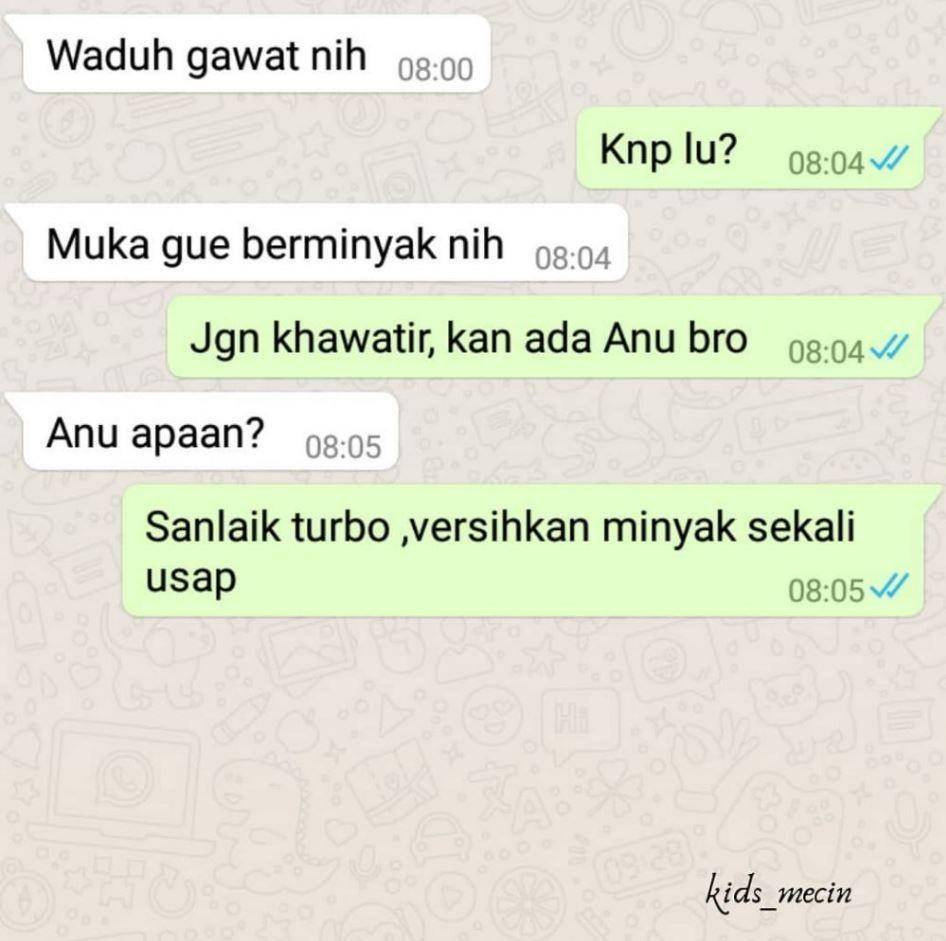 chat minta rekomendasi (instagram.com/kids_mecin)