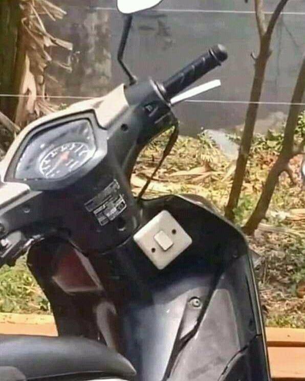 kunci motor kocak (instagram.com/masabodohah)