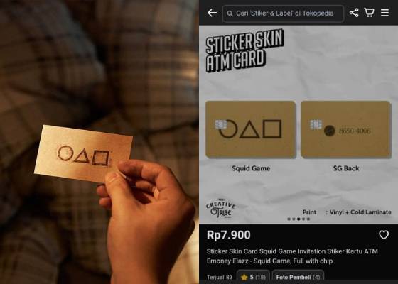 Mengubek-ubek Item Squid Games di Marketplace (Instagram.com/netflixkr |  Tangkapan layar Tokopedia.com)