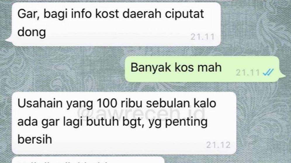 chat minta rekomendasi (instagram.com/awreceh.id)