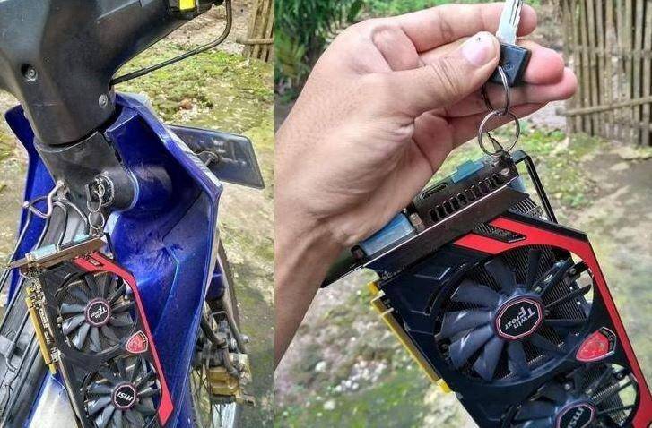 kunci motor kocak (instagram.com/agoez_bandz)