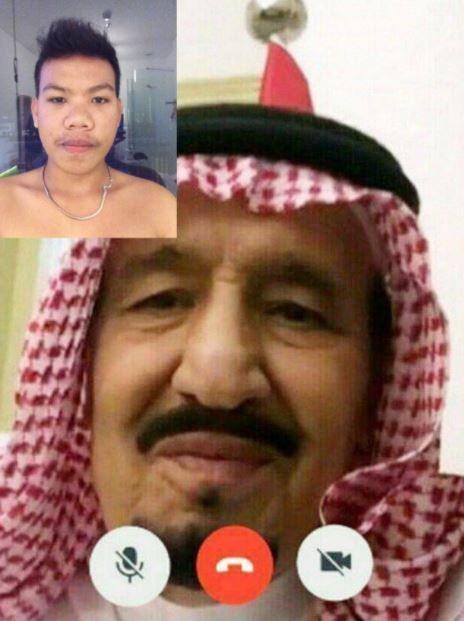 editan video cal bareng artis (instagram.com/kegoblogan.unfaedah)