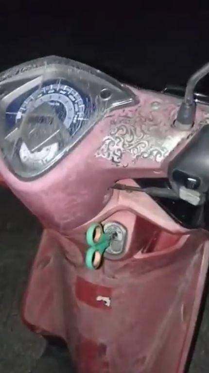 kunci motor kocak (twitter.com/angelogustiawan)