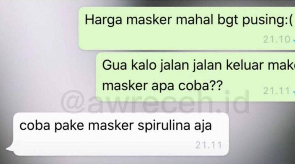 chat minta rekomendasi (instagram.com/awreceh.id)