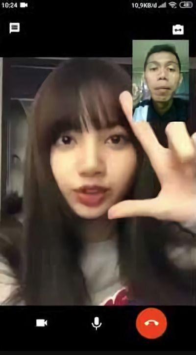 editan video cal bareng artis (twitter.com/recein_aja)