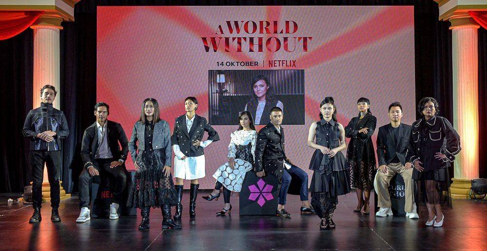 Press Conference Film A World Without [12/10/2021] (dok. Netflix/A World Without/)