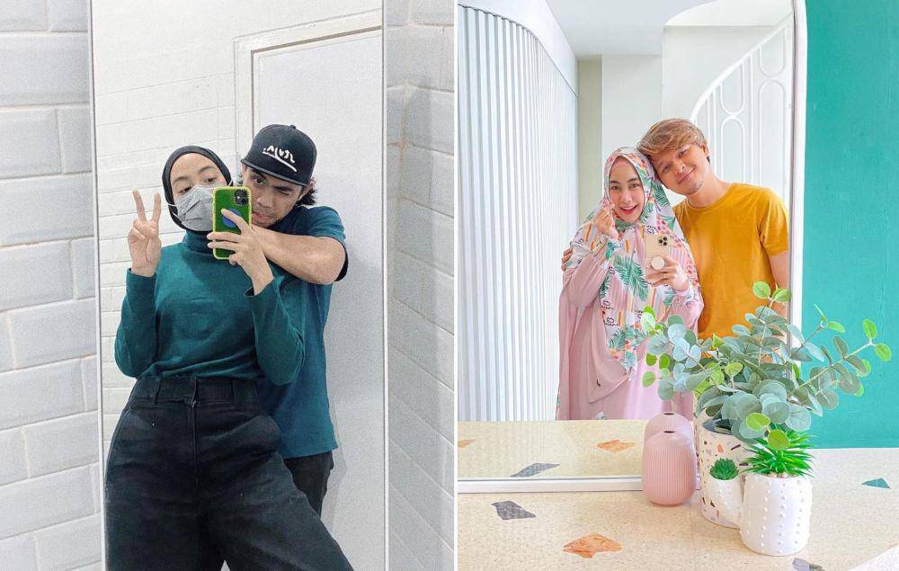 kolase potret pasangan artis mirror selfie (instagram.com/ayudiac | instagram.com/ananditodwis)