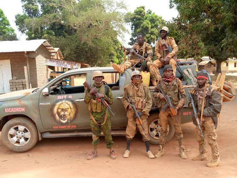Militer di Republik Afrika Tengah (twitter.com/Jack Losh)