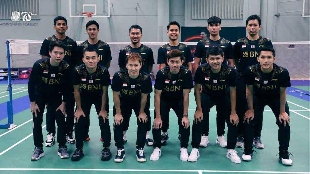 potret tim Thomas Cup Indonesia (instagram.com/badminton.ina)