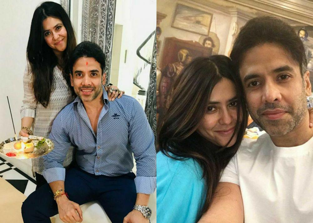 Belum Menikah di Usia Kepala 4, 9 Potret Ekta Kapoor dan Adik, Tusshar