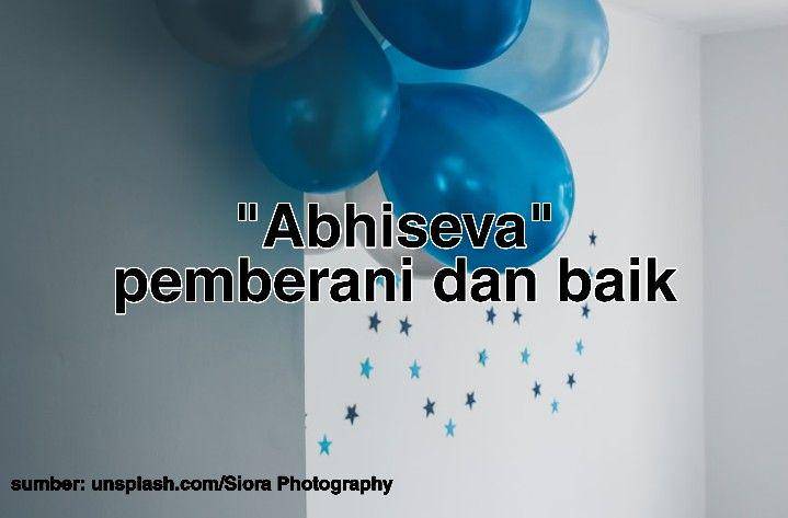 nama anak laki-laki Sansekerta arti berani (Dok. Pribadi/T y a s)