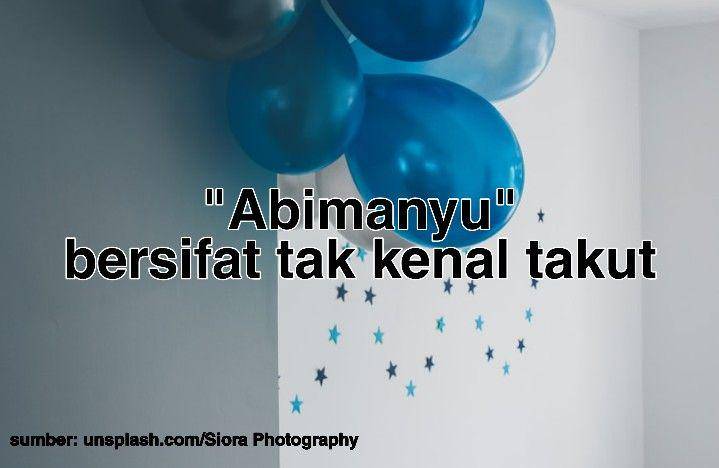 nama anak laki-laki Sansekerta arti berani (Dok. Pribadi/T y a s)