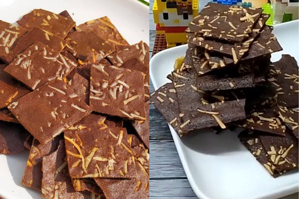 Resep Brownies Cracker, Kue Cokelat Legit yang Crispy