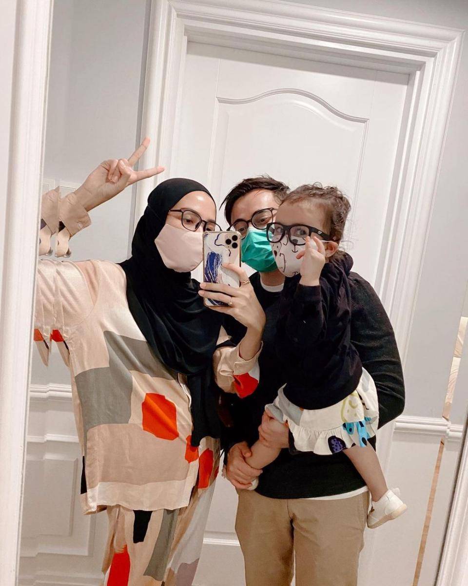 potret keluarga Hamidah Rachmayanti (instagram.com/hamidahrachmayanti)