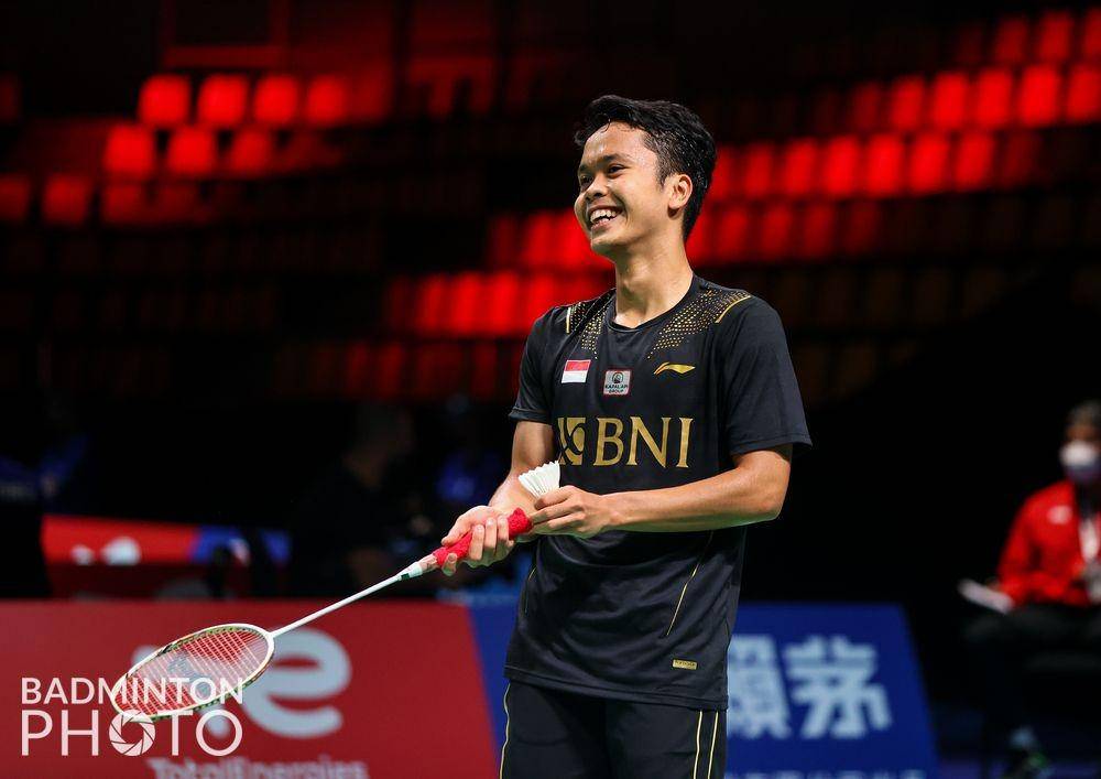 Anthony Sinisuka Ginting dalam Piala Thomas 2020 (dok. Badminton Photo)