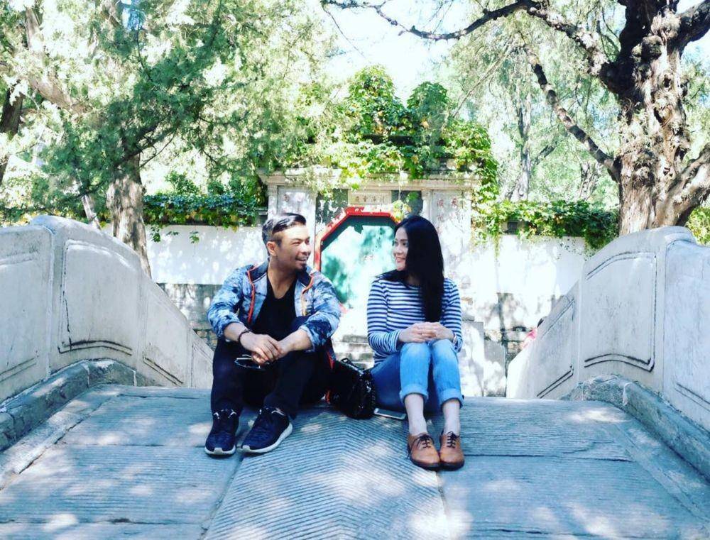 Bams eks Samsons dan istri (Instagram.com/bams_1606/)