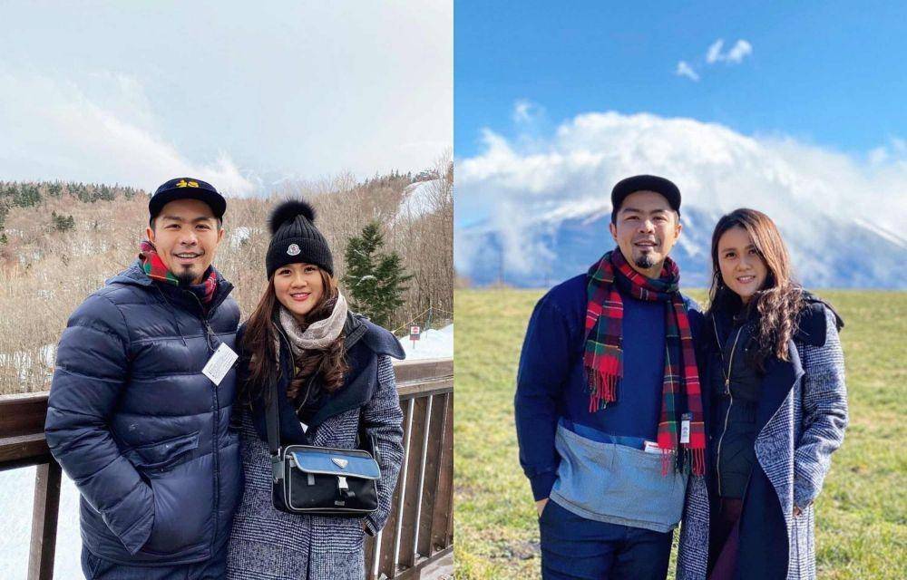 Bams eks Samsons dan istri (Instagram.com/bams_1606/)