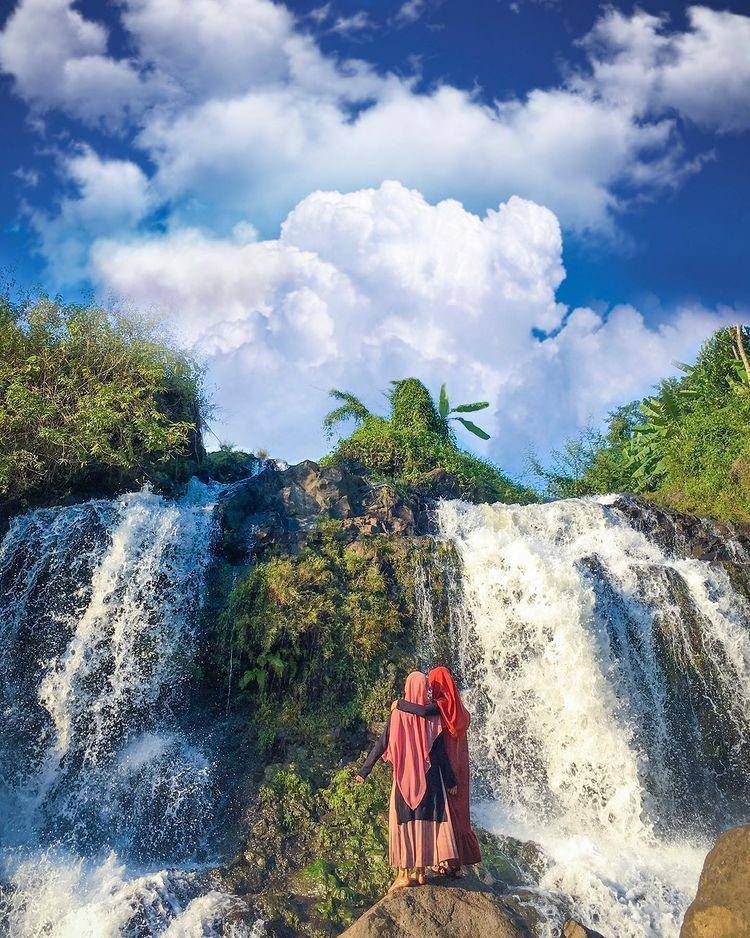 Air terjun kedung bobot (Instagram.com/s.salsabila)