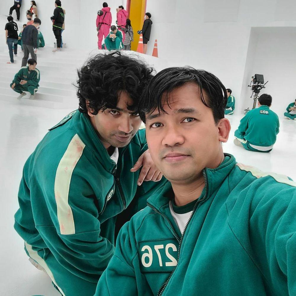 pemeran drama Squid Game, Christian Lagahit (peserta nomor 276) dan Anupam Tripathi (Ali, peserta nomor 199) (instagram.com/chrisyan8)