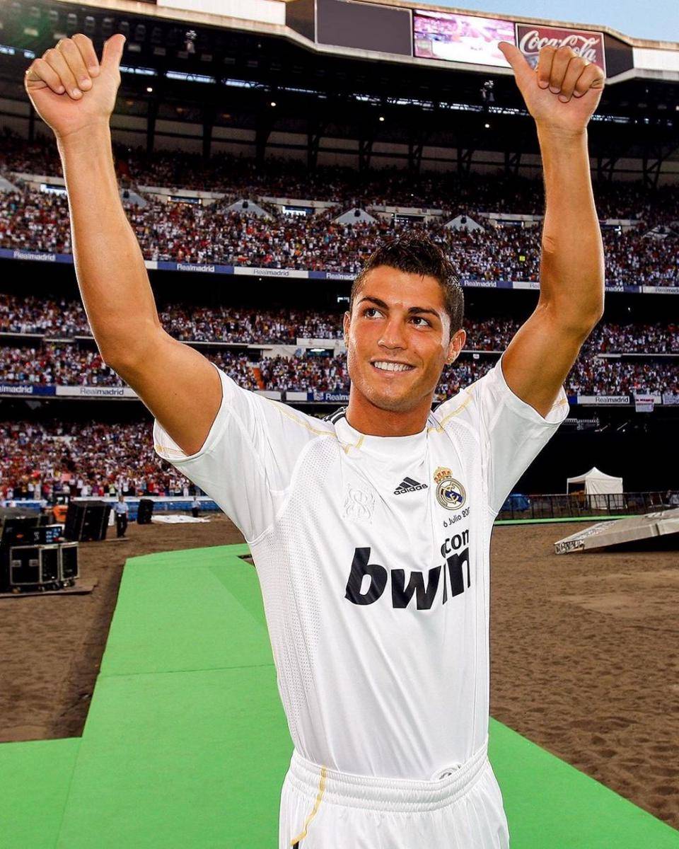Cristiano Ronaldo saat membela Real Madrid. (instagram.com/realmadrid)