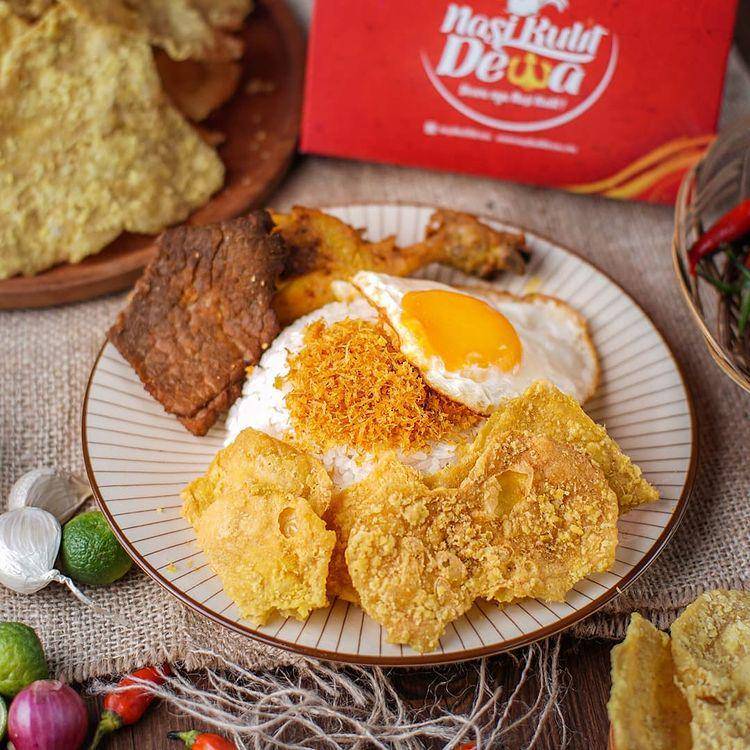 Nasi Kulit Dewa (instagram.com/ nasikulitdewa.solo)