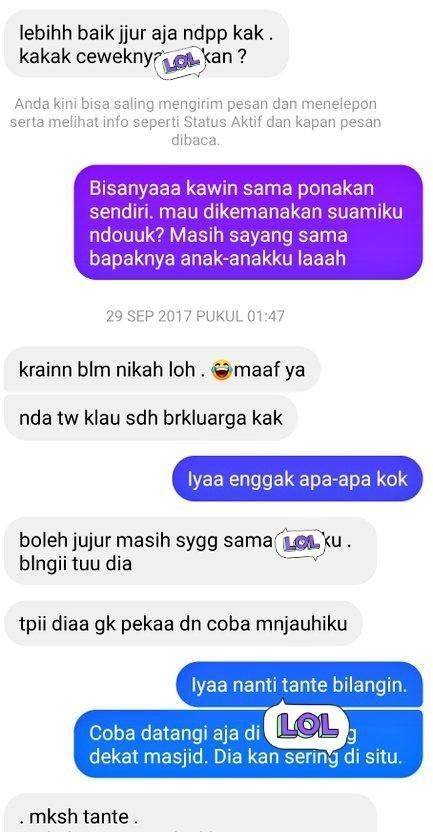 chat salah labrak (twitter.com/ngeong16)