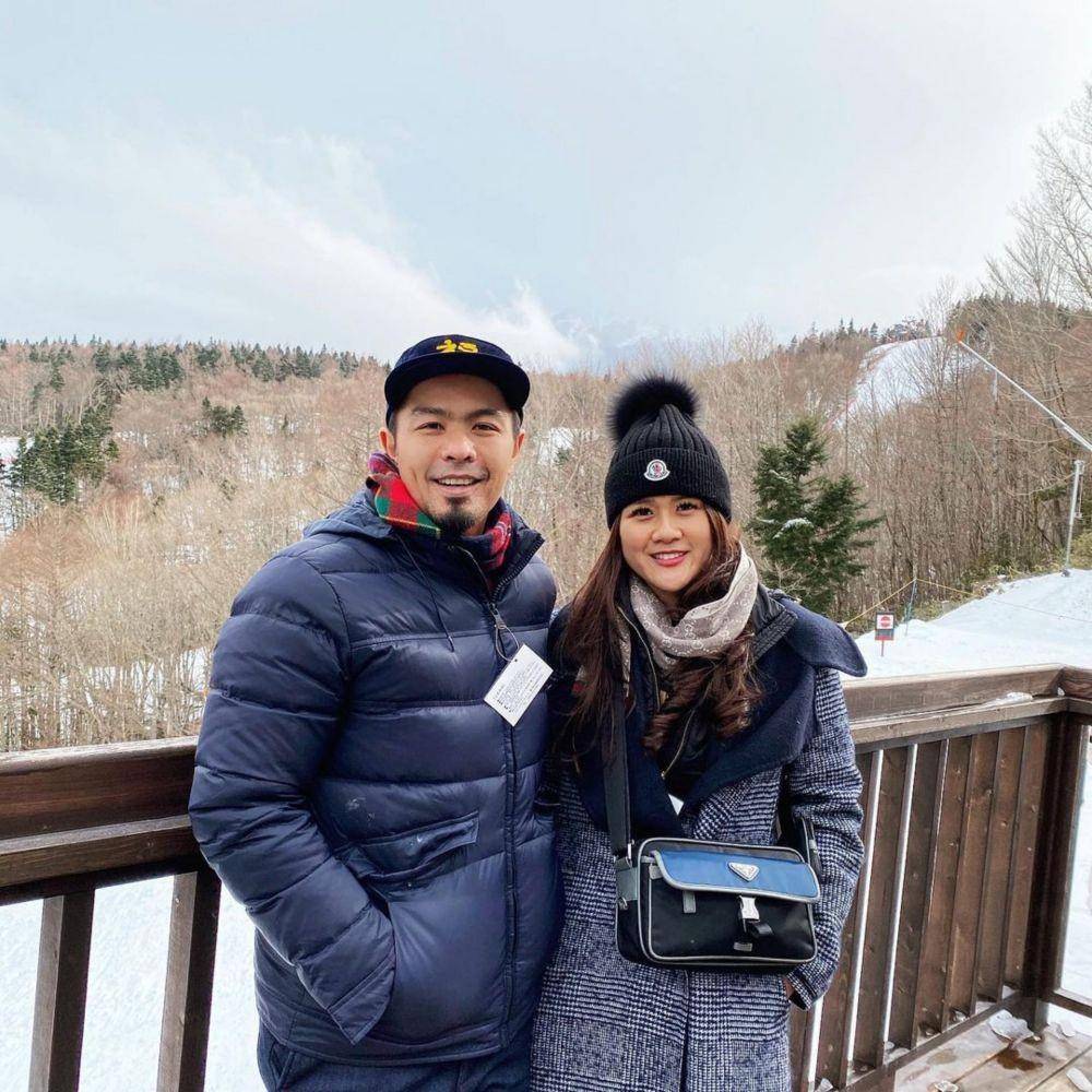 Bams eks Samsons dan istri (Instagram.com/bams_1606/)