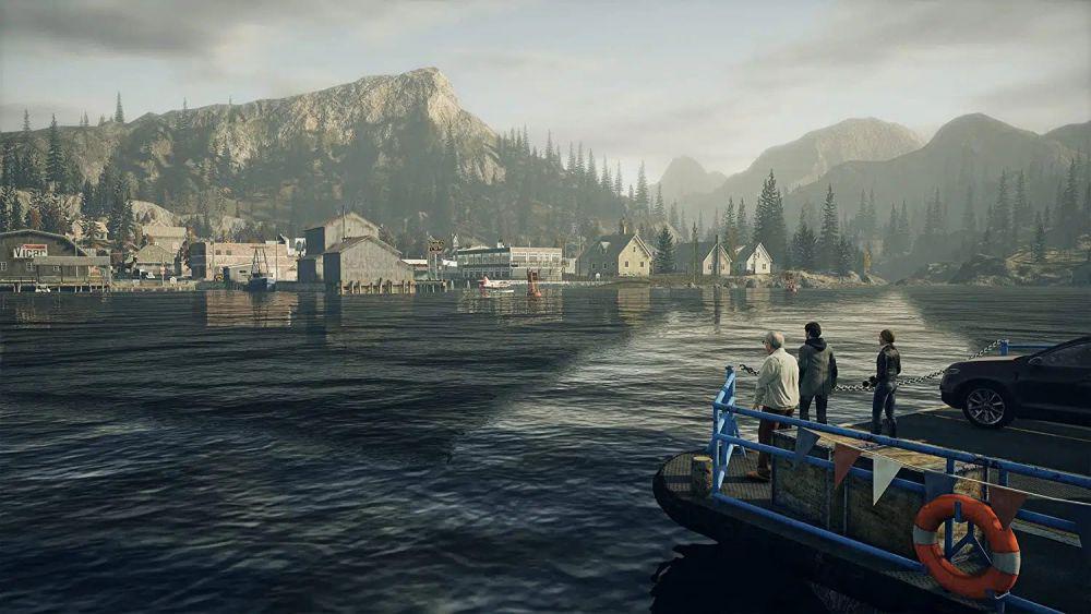 Kota kecil Bright Falls dalam Alan Wake Remastered. (dok. Remedy Entertainment/Alan Wake Remastered)