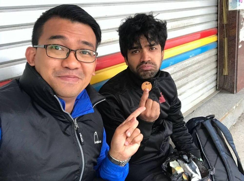 pemeran drama Squid Game, Christian Lagahit (peserta nomor 276) dan Anupam Tripathi (Ali, peserta nomor 199) (instagram.com/chrisyan8)