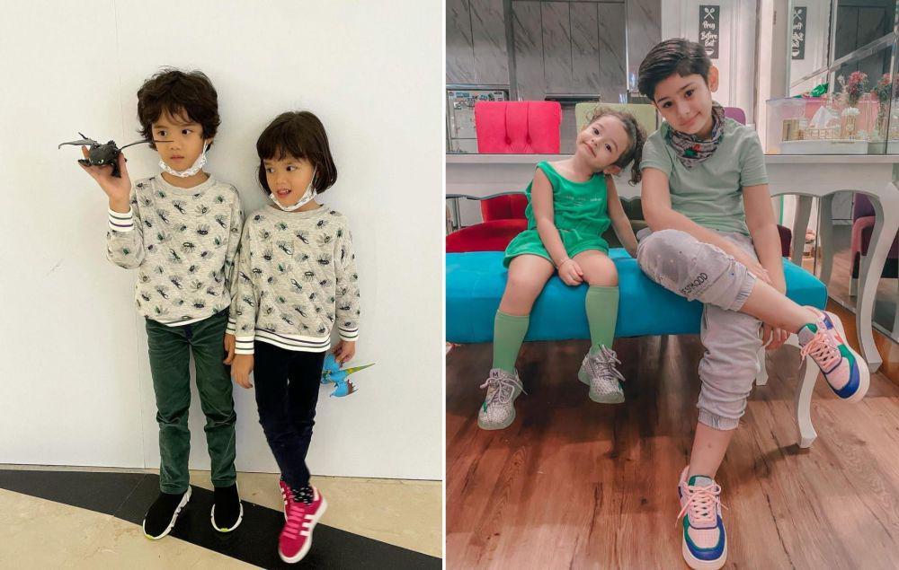 9 Potret Sibling Goals ala Anak Artis Keturunan Arab, Panutan!