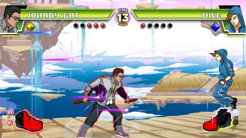 ilustrasi game Divekick (dok. Iron Galaxy/Divekick)