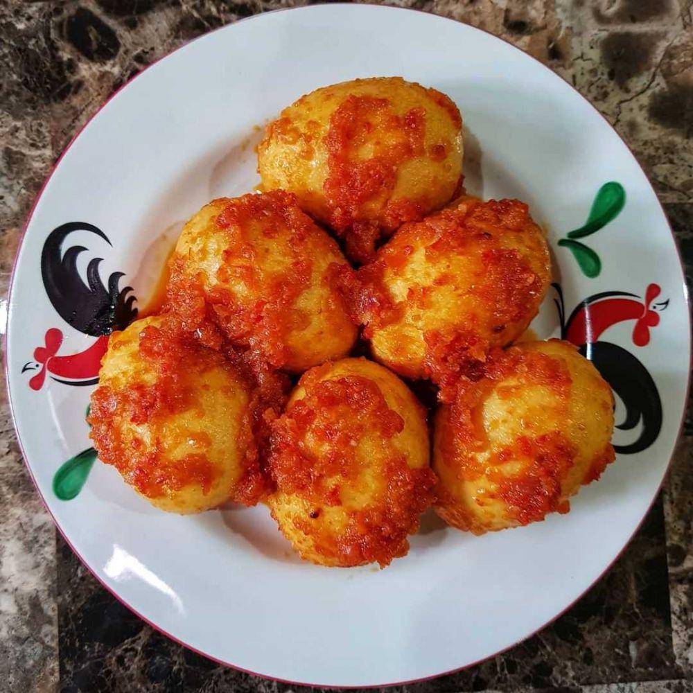 ilustrasi telur balado (instagram.com/nusi_kwan)