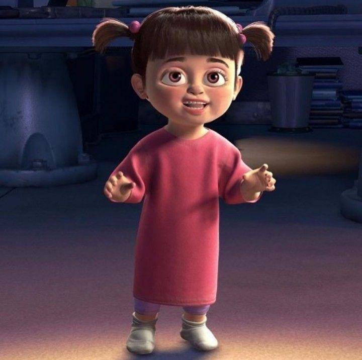 karakter Boo (dok. Pixar Animation Studios)